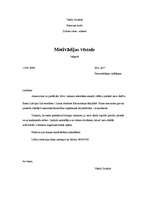 Paraugs 'Motivācijas vēstule', 1.