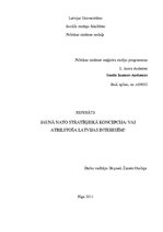 Referāts 'Jaunā NATO stratēģiskā koncepcija. Vai atbilstoša Latvijas interesēm?', 1.