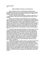 Eseja 'Berze ikdienā - vēlama vai nevēlama', 1.