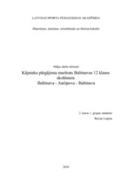 Paraugs 'Tūrisma maršruts Baltinava - Ančipova', 1.