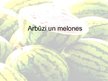 Prezentācija 'Arbūzi un melones', 1.