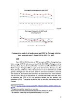 Referāts 'Comparative Analysis of Employment and GDP in Latvia and Portugal', 6.
