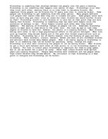 Eseja 'Meaning of Friendship', 1.