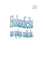 Referāts 'Holandiešu un spāņu māksla', 18.