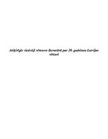 Konspekts 'Atšķirīgie viedokļi 20.gadsimta Latvijas vēsturē (1939.-1940.)', 1.