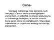 Prezentācija 'Cena', 1.