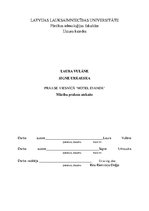 Prakses atskaite 'Prakses atskaite viesnīcā', 1.