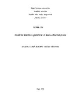 Referāts 'Pilsētu tiesību ģimenes un to salīdzinājums', 1.