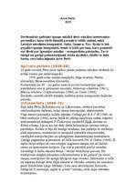 Konspekts 'Arvo Perts', 1.