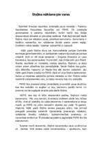 Eseja 'Staļina nākšana pie varas', 1.