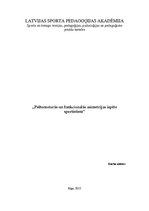 Paraugs 'Psihomotorās un funkcionālās asimetrijas izpēte sportistiem', 1.
