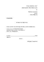 Paraugs 'Iesniegums par algas konta nomaiņu darba devējam', 1.