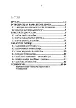 Referāts 'Latvijas integrācijas process Eiropas Savienībā', 1.