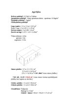 Paraugs 'Materiāla daudzuma aprēķins', 1.