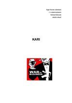 Referāts 'Kari', 1.