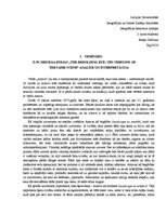 Konspekts 'D.V.Meiniga esejas "The Beholding Eye:Ten Versions of the same Scene" analīze un', 1.