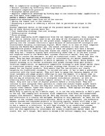 Eseja 'Dell Competitve Advantage', 1.