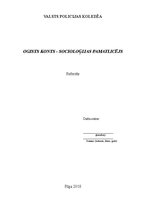 Referāts 'Ogists Konts - socioloģijas pamatlicējs', 1.