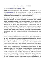 Konspekts 'Amerikāņu psihologs Viljams Džeimss', 1.