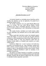 Eseja 'Latviešu literatūra un es', 1.