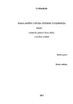 Referāts 'Sabalansēta uztura ietekme uz ķermeņa masu', 1.