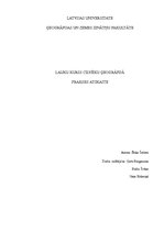 Prakses atskaite 'Prakses atskaite cilvēka ģeogrāfijā - Zolitūde', 1.