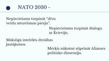 Prezentācija 'NATO - Ziemeļatlantijas Līguma organizācija', 15.