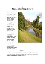 Referāts 'Latviešu tautasdziesmas', 4.