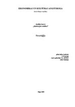 Konspekts 'Kluba X attīstības stratēģija', 1.