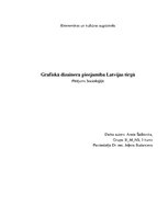 Referāts 'Grafiskā dizainera pieejamība Latvijas tirgū', 1.