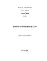 Referāts 'Livonija histogrāfijā', 1.