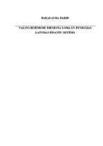 Diplomdarbs 'VID loma un funkcijas Latvijas finanšu sistēmā', 1.