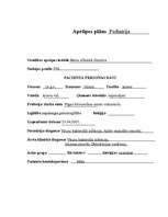 Konspekts 'Aprūpes plāns pediatrijā', 1.