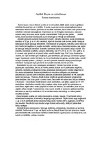 Eseja 'Antīkā Roma un mūsdienas', 1.