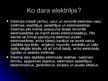 Prezentācija 'Mana profesija - elektriķis', 2.