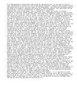 Eseja 'An Explanation of Representation in US Government', 1.