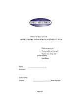 Konspekts 'Lietišķa cilvēka izskats un ģērbšanās stils', 1.