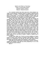 Eseja 'Recenzija izrādei "Jāzeps un brīnumsapņu mētelis"', 1.