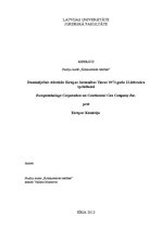 Referāts 'Analīze konkurences tiesībās. Dominējošais stāvoklis Eiropas Savienības Tiesas s', 1.