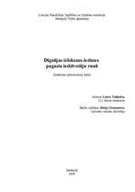 Referāts 'Dignājas izloksnes iezīmes pagasta iedzīvotāju runā', 1.