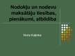 Referāts 'Nodokļu un nodevu maksātāju tiesības, pienākumi, atbildība', 32.