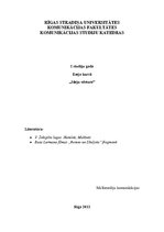 Eseja 'Ideju vēsture. Šekspīra darbs "Makbets"', 1.