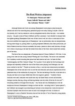 Referāts 'W.Shakespeare "Romeo and Juliet", F.Zeffirelli "Romeo and Juliet", B.Luhrmann "R', 1.