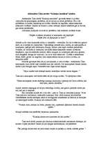 Eseja 'Alekandra Čaka noveles analīze', 1.