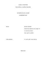 Paraugs 'Laika rindu analīze', 1.