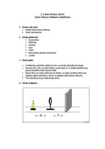 Paraugs 'Lēcas fokusa attāluma noteikšana', 1.