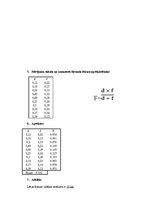 Paraugs 'Lēcas fokusa attāluma noteikšana', 2.