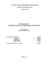 Konspekts 'Viesmīlības uzņēmuma "Saulainā lagūna" attīstības plāns', 1.