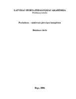 Diplomdarbs 'Paukošana – modernās pieccīņas kompleksā', 1.