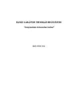 Referāts 'Banku garantiju tiesiskais regulējums', 1.